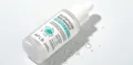 Angled ampoule serum bottle and dropper